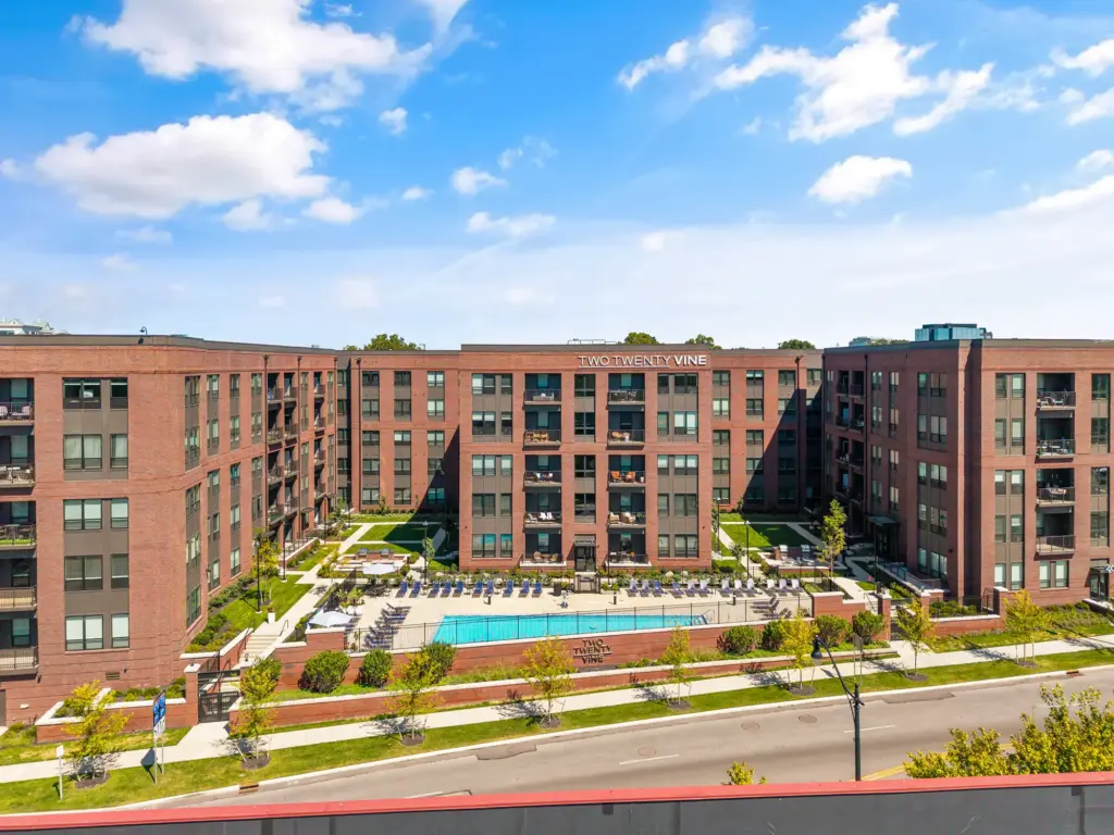 220 Vine Street Apartments - Aluminum Railing