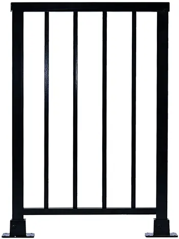 M200 3A 1 Modern Aluminum Railings Enhance 220 Vine Street Apartments in Columbus, OH