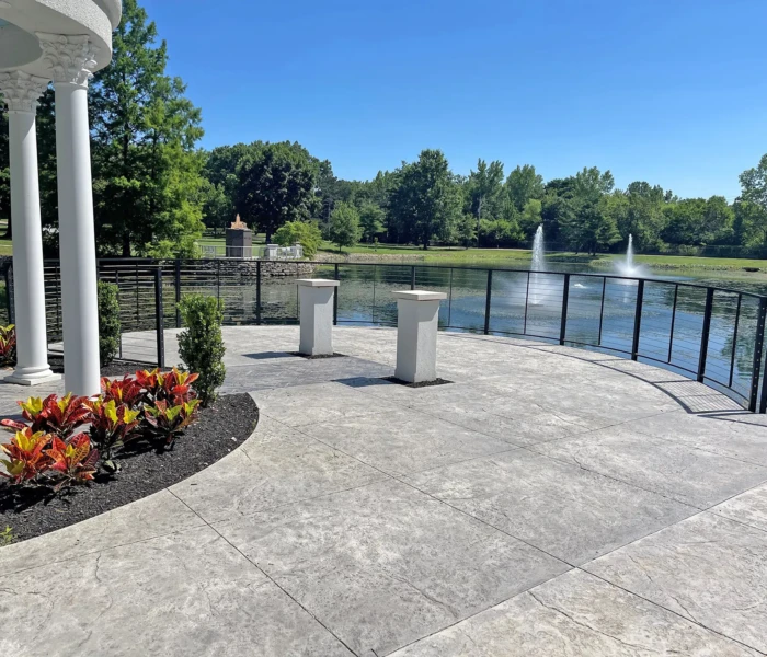 Arlington Memorial Gardens - Alumina Railing