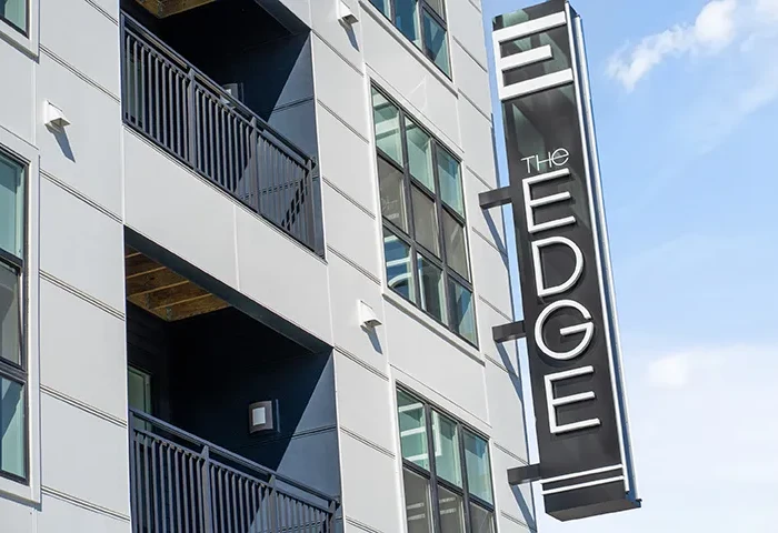 M300-3A Aluminum Railing Installation at The Edge Apartments in Columbus, OH