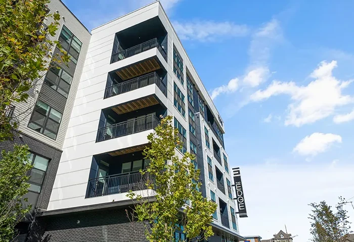 M300-3A Aluminum Railing Installation at The Edge Apartments in Columbus, OH
