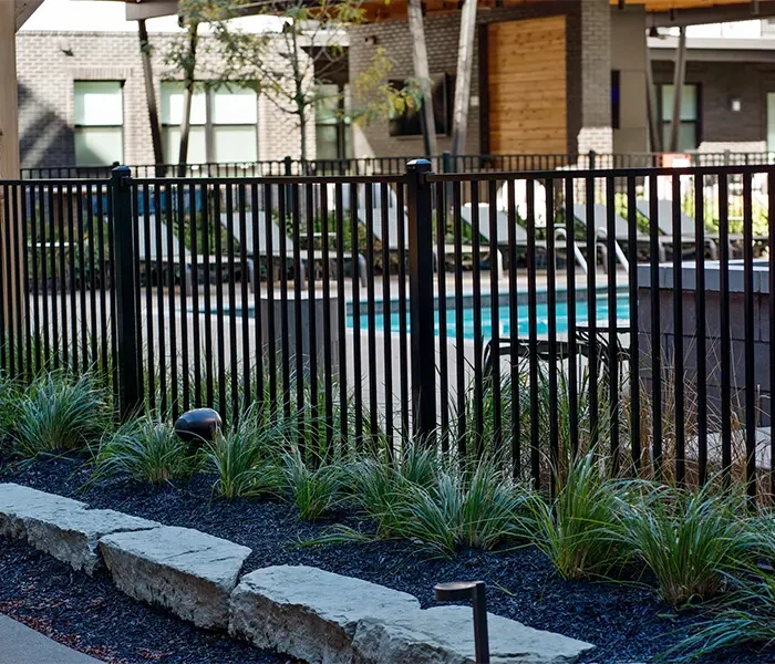 Exterior welded railing products from Alumina